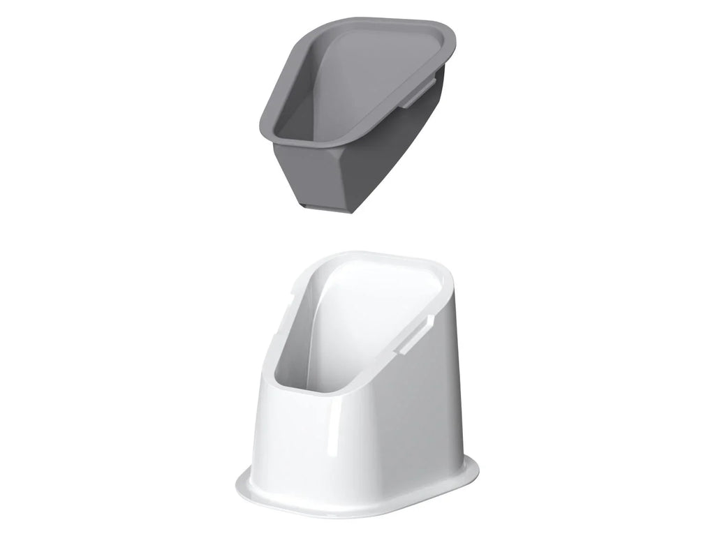 W5 Brosse WC caoutchoute et porte-brosse
