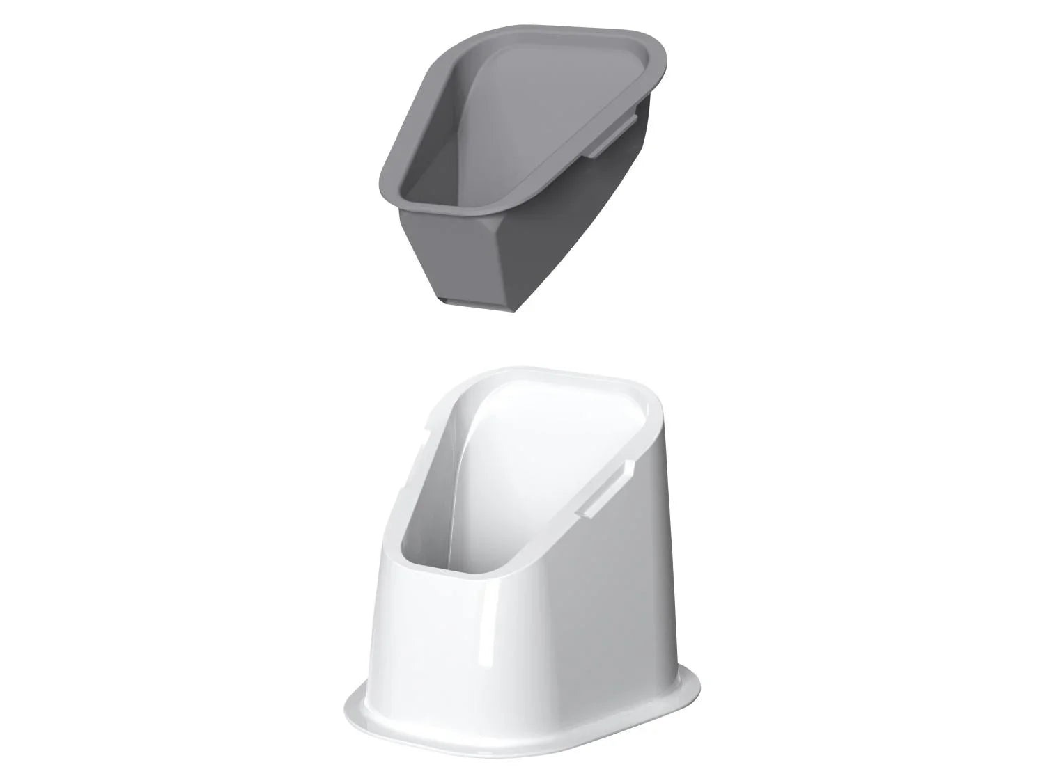 W5 Brosse WC caoutchoute et porte-brosse