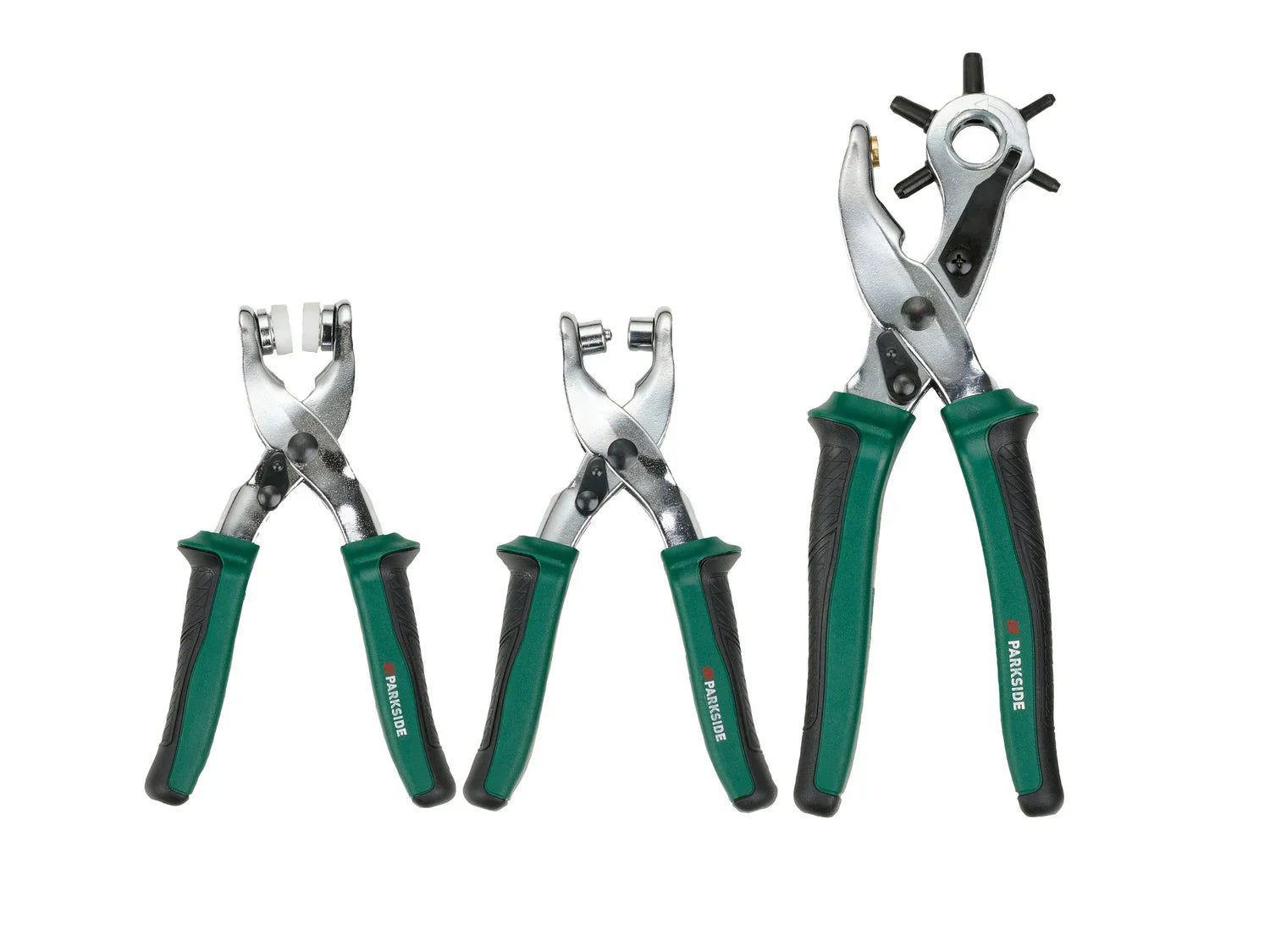 PARKSIDE Set de pinces  trous et  illets, 128 pices