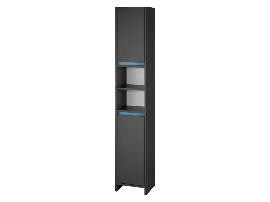 LIVARNO home Colonne de salle de bains Oslo, 32 x 180 x 28 cm, anthracite