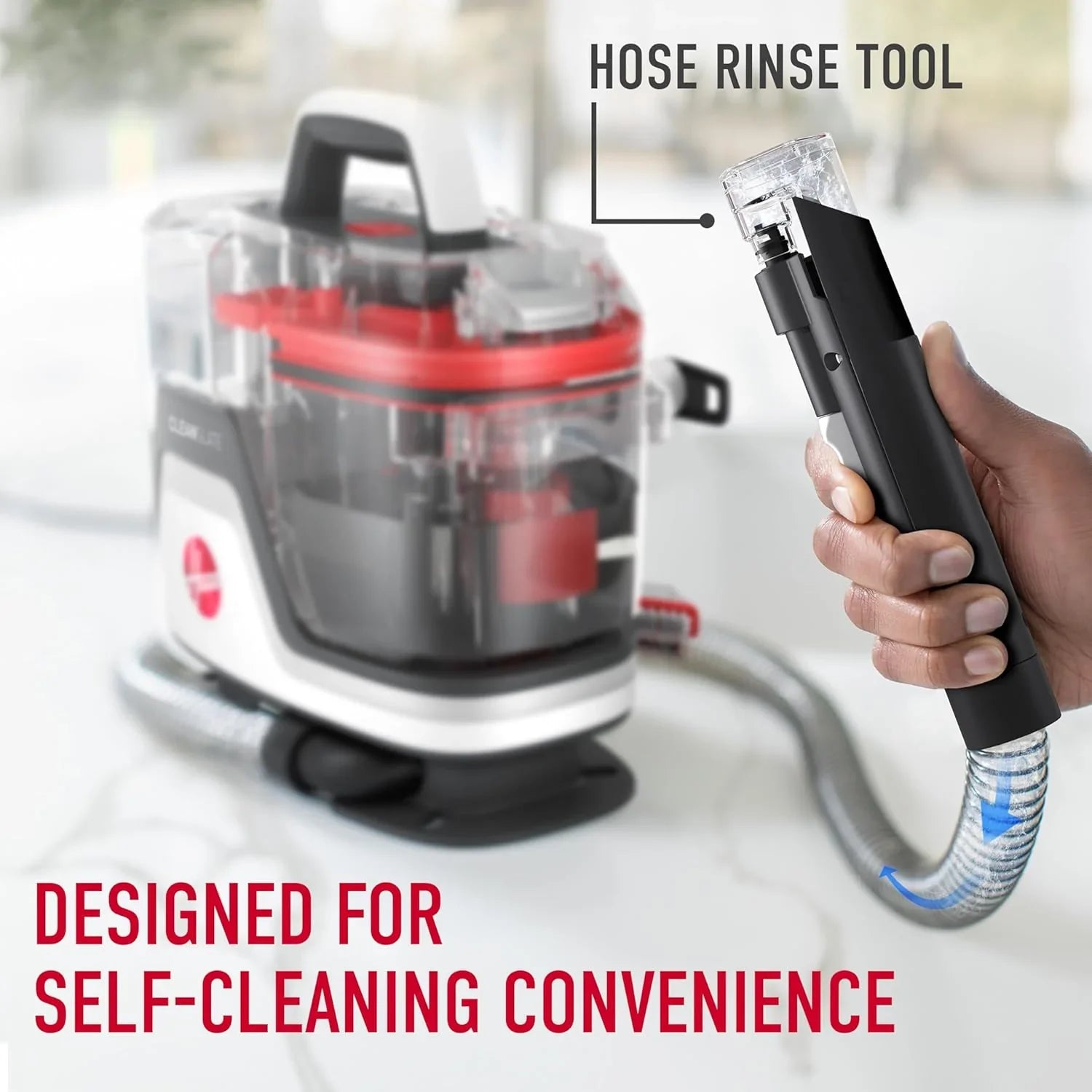 Hoover CleanSlate Plus Portable Carpet Upholstery Spot Cleaner with Powerful Suction