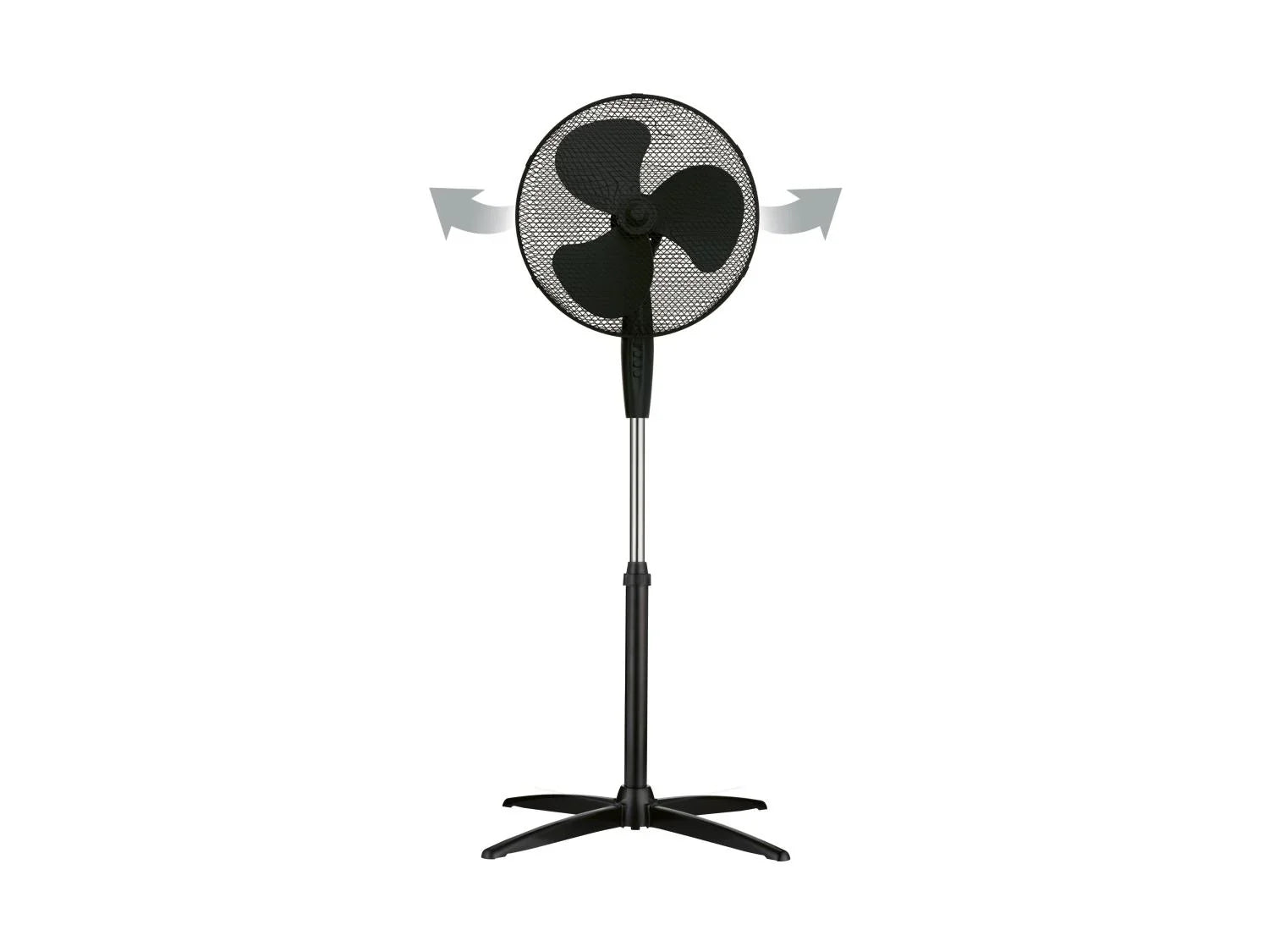 TRONIC Ventilateur sur pied, 45 W