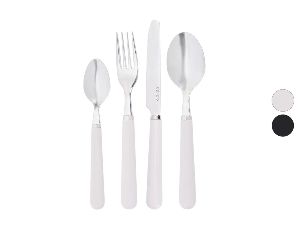ERNESTO Set de couverts en acier inoxydable, 24 pices