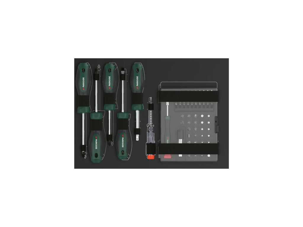 PARKSIDE Mallette  outils, 108 pices