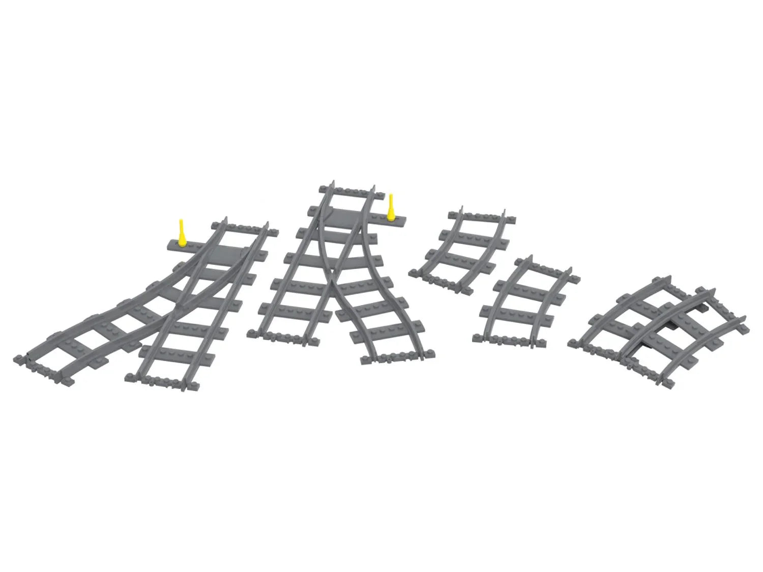 Playtive Clippys Set de rails ou d'aiguillages