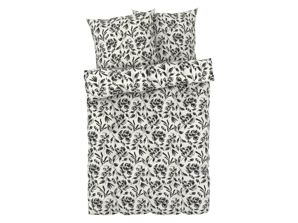 LIVARNO home Parure de lit en satin microfibre, 260 x 240 cm