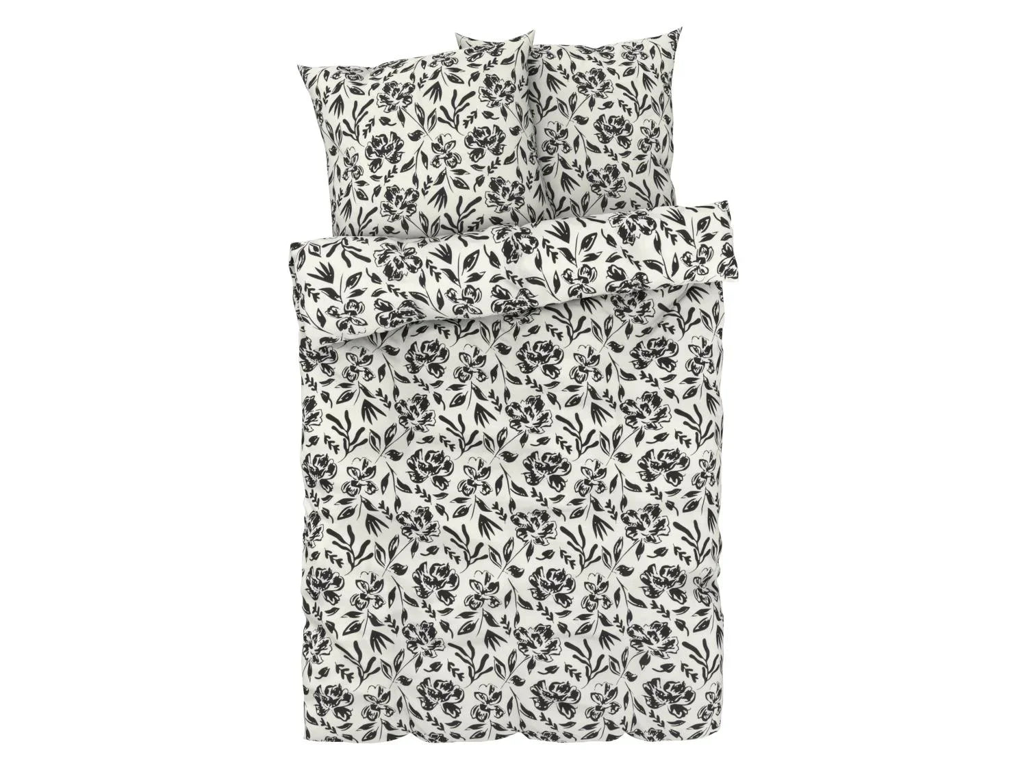 LIVARNO home Parure de lit en satin microfibre, 260 x 240 cm