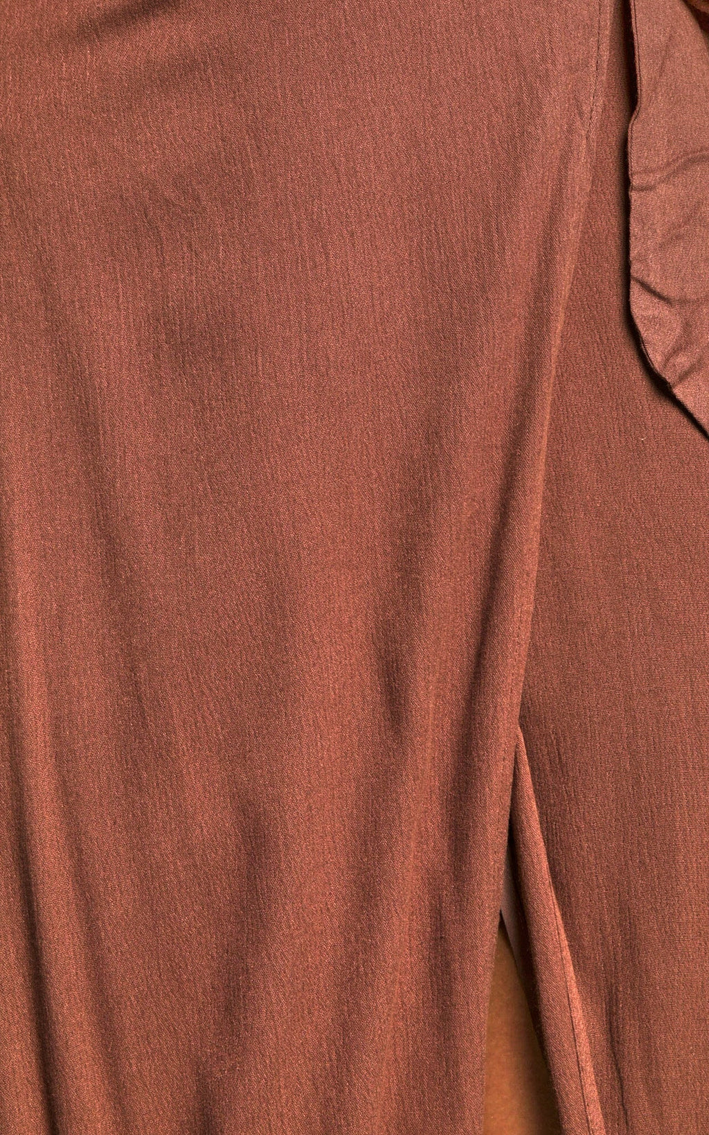 Break A Leg Maxi Skirt - Wrap Tie Skirt in Espresso