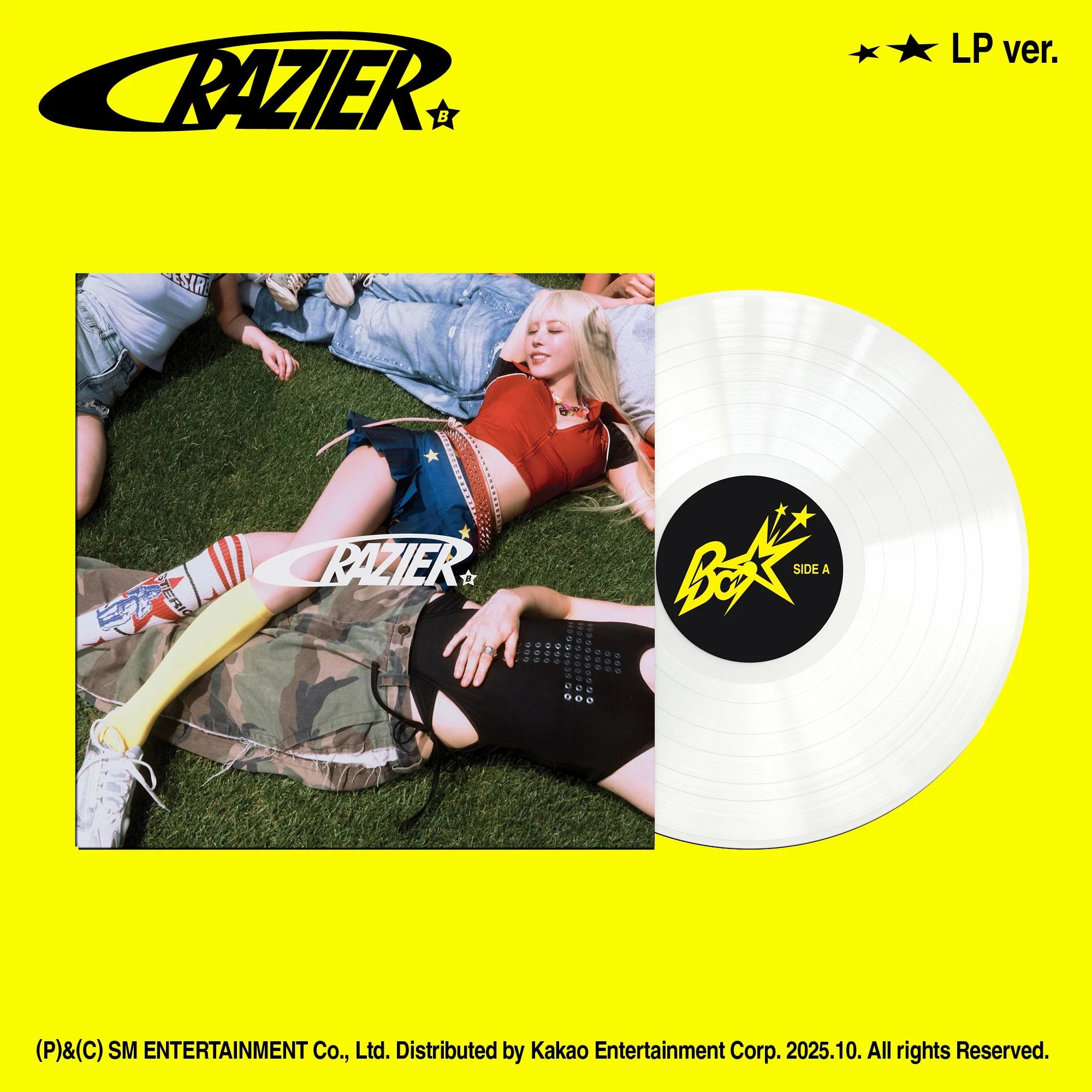 BoA - 11th Album [Crazier] LP Ver.