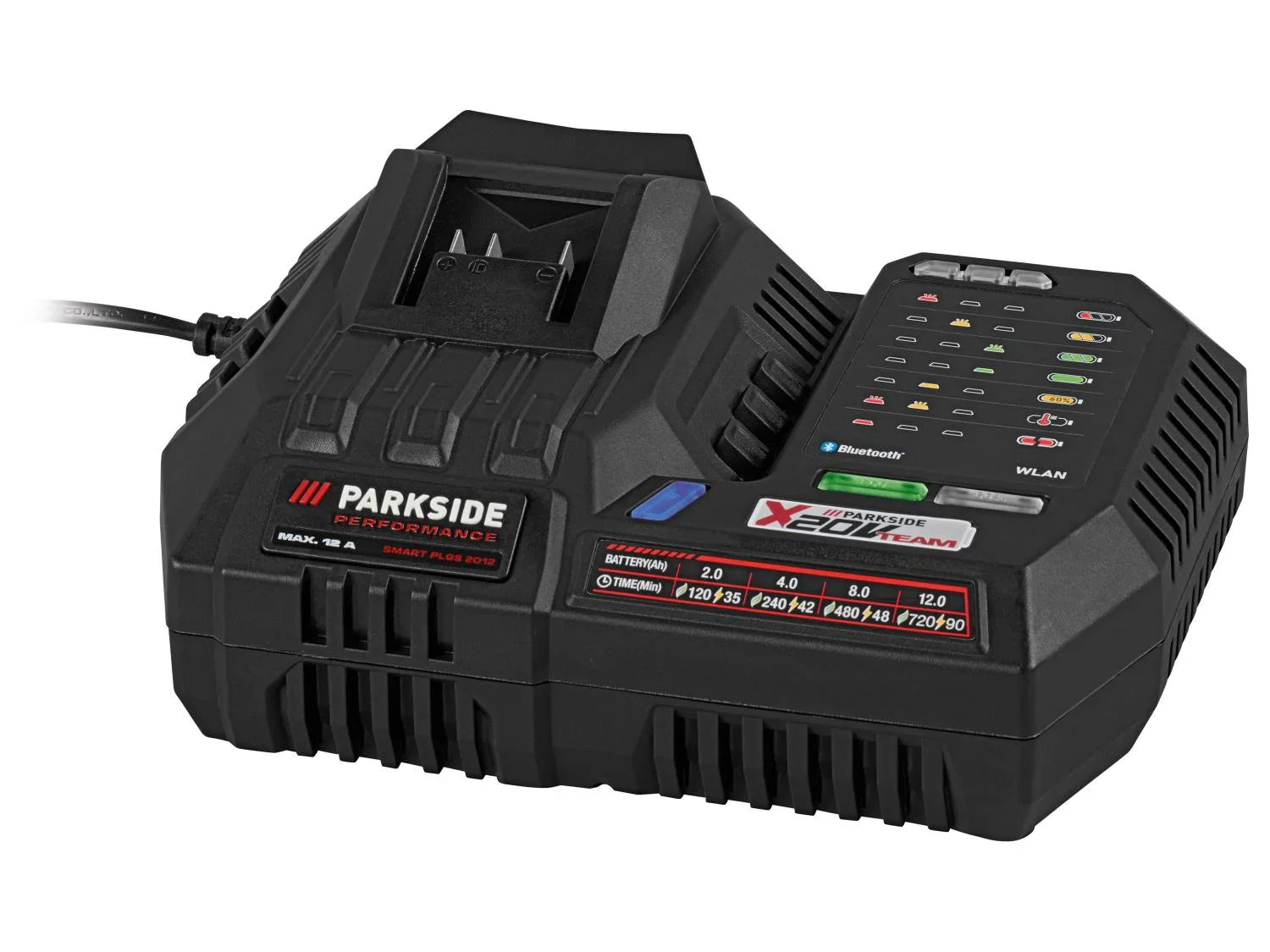 PARKSIDE PERFORMANCE Chargeur de batterie Smart PLGS 2012 A1, 20 V