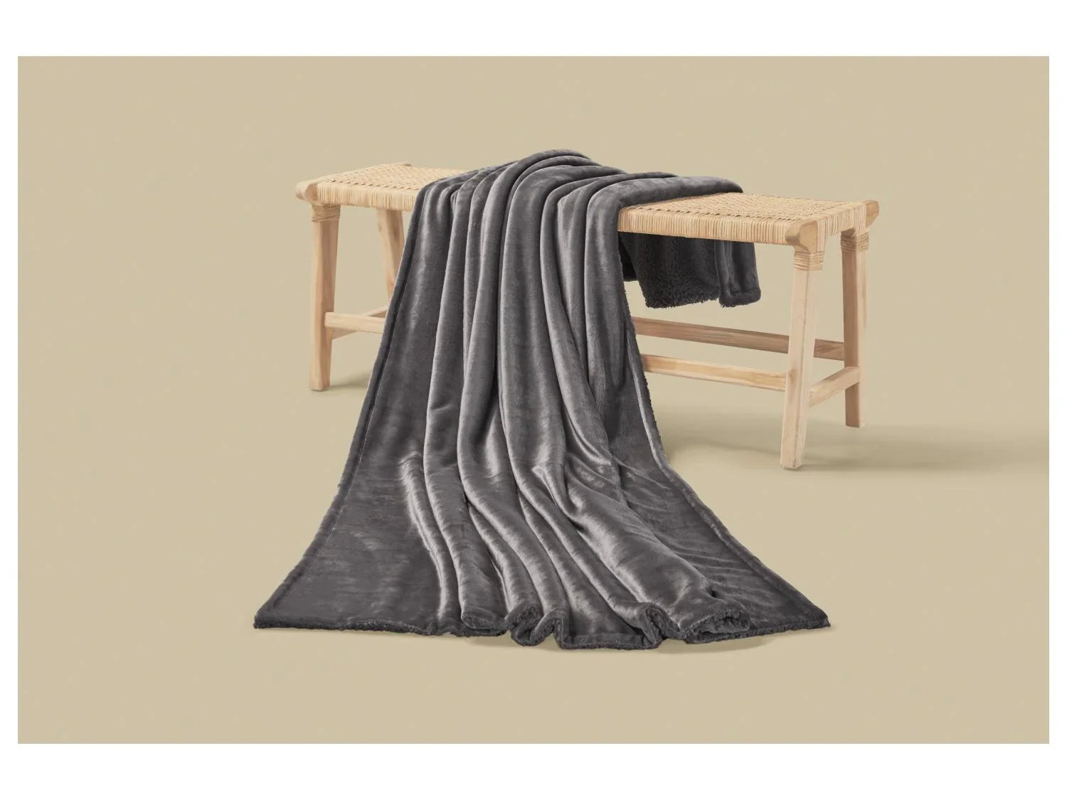 LIVARNO Plaid en microfibre