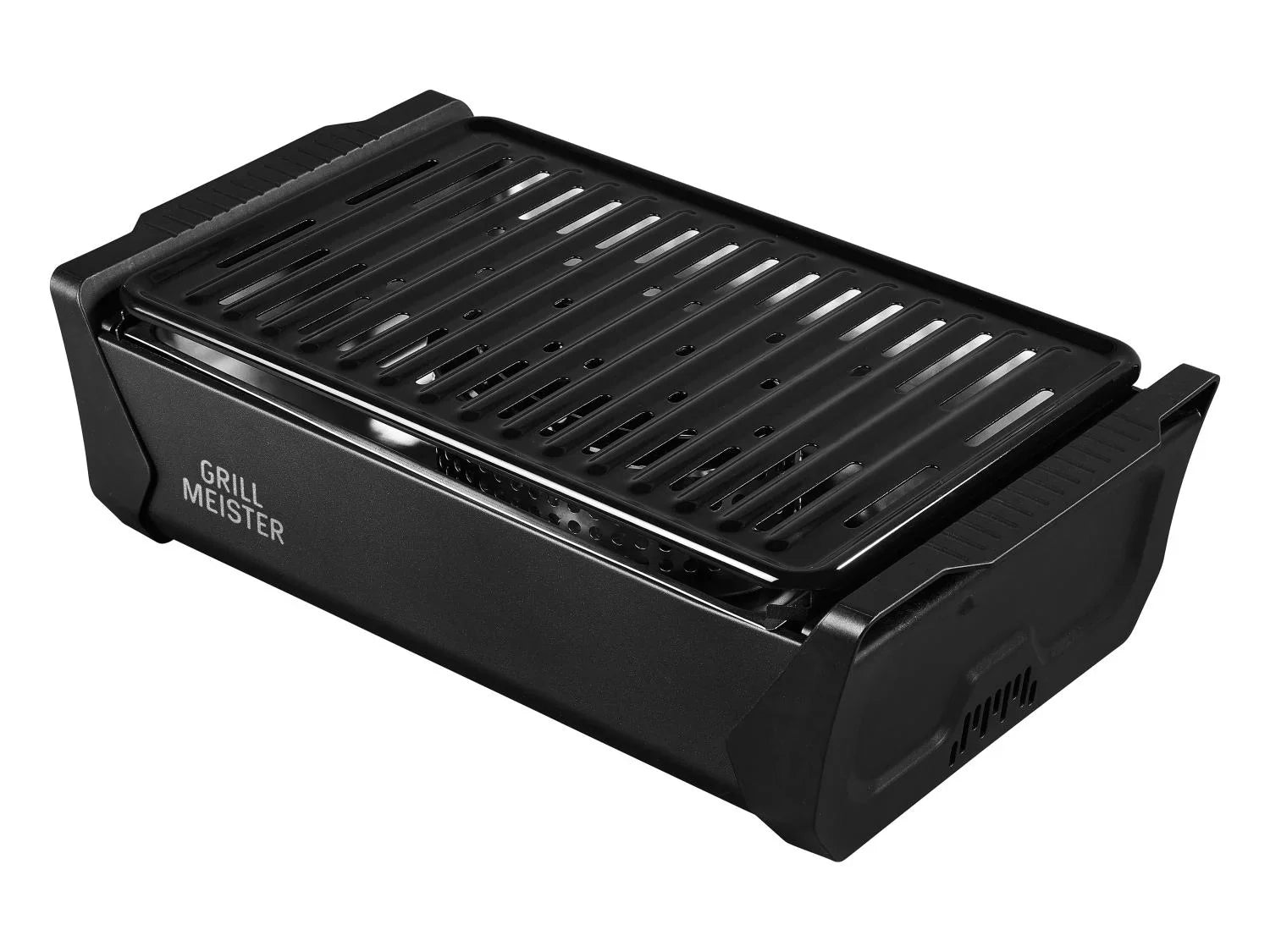 GRILLMEISTER Barbecue  charbon de bois avec ventilation active KANSAS AG 2.0 A1, 37 x 25 cm