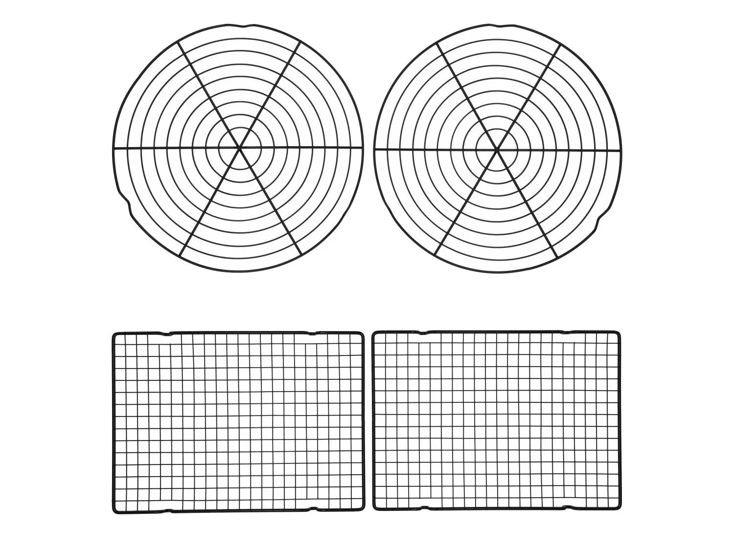 SILVERCREST Grilles de cuisson et de refroidissement