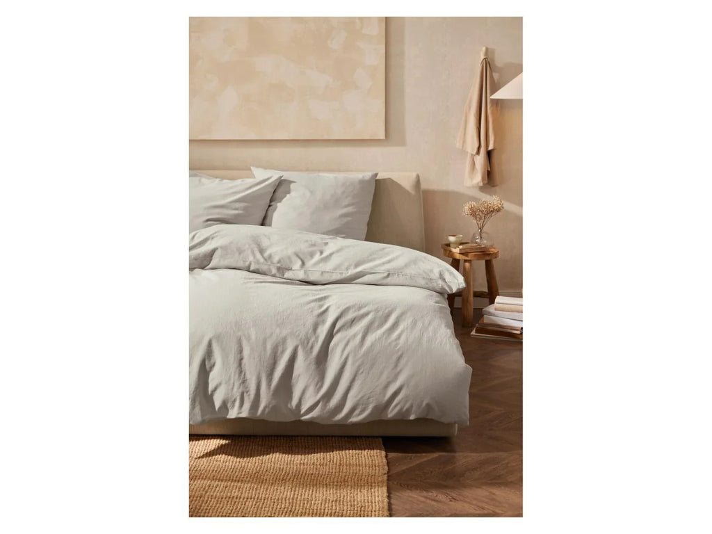 LIVARNO home Parure de lit en lin mlang, 240 x 220 cm
