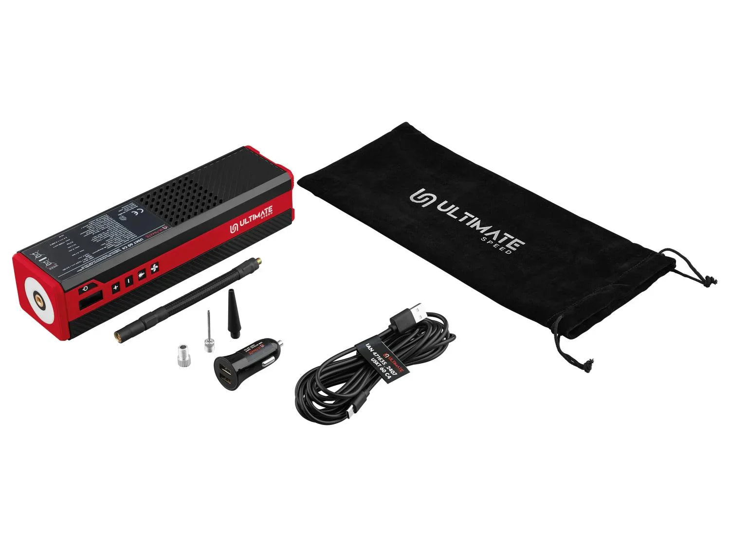 ULTIMATE SPEED Compresseur portatif sans fil 60 C4