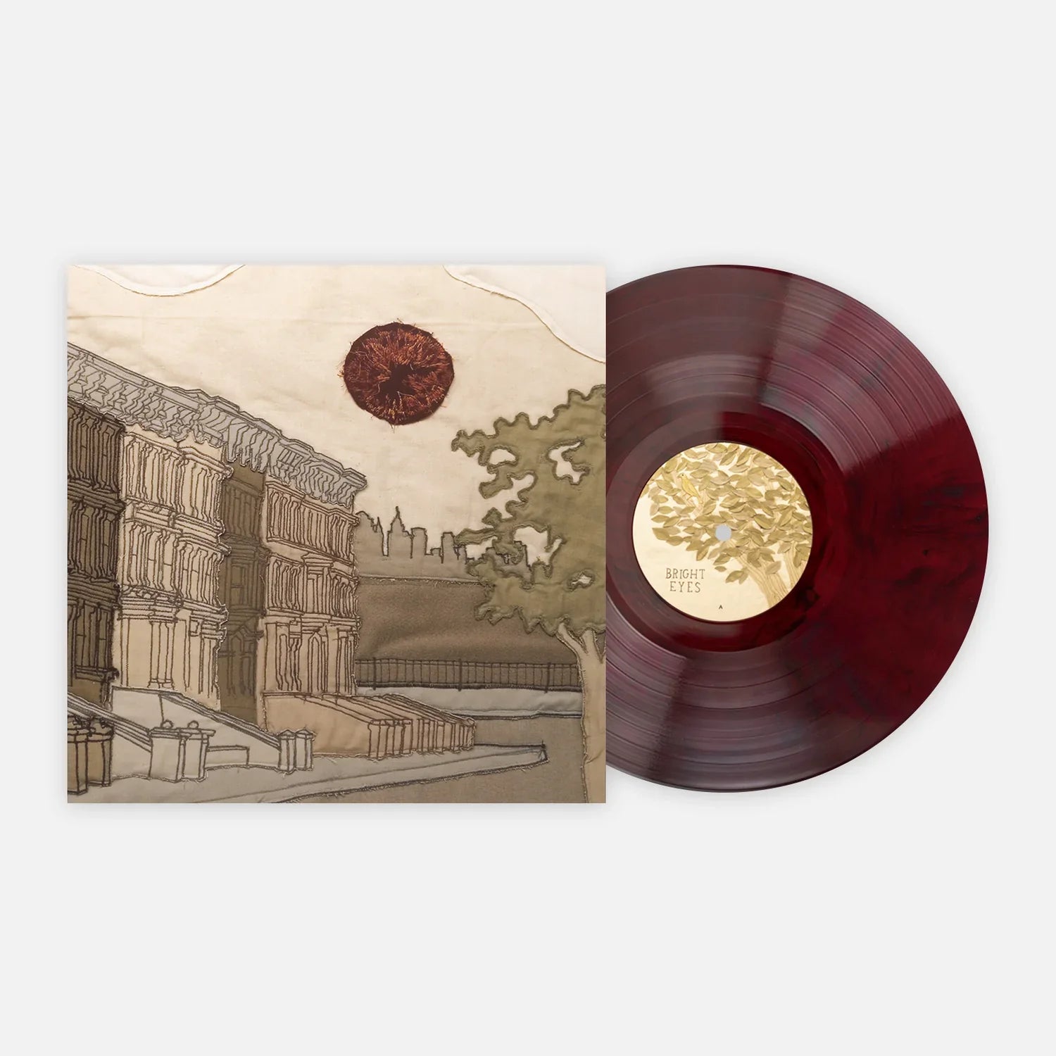 BRIGHT EYES - I'M WIDE AWAKE, IT'S MORNING RED MARBLE VMP VERSION Vinyl LP