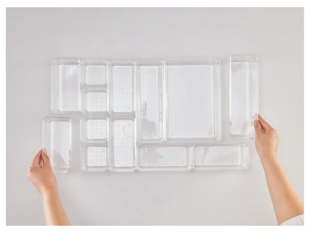 LIVARNO home Set dorganiseurs pour maquillage