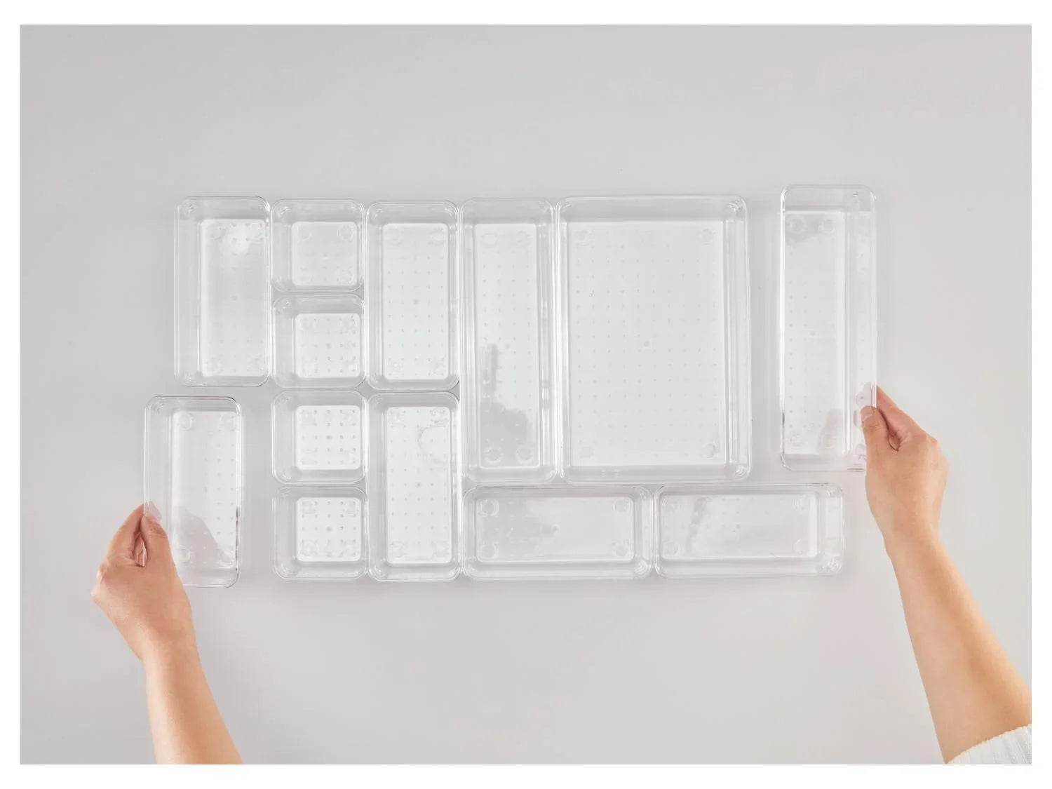 LIVARNO home Set dorganiseurs pour maquillage
