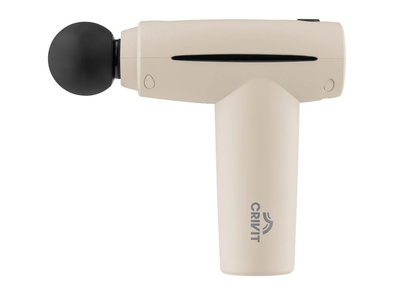CRIVIT Mini-pistolet de massage CMMG 3.7 A1, 4 ttes, 5 vitesses