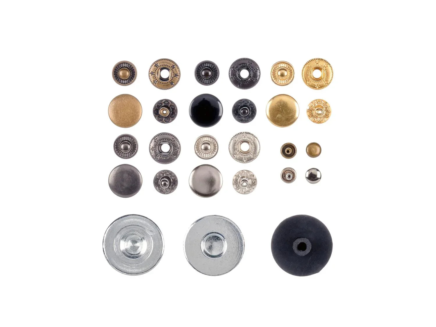 PARKSIDE Set pince emporte-pice/boutons-pression, 358 pices