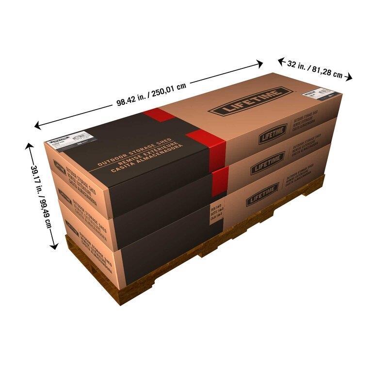 2025 Side Entry 15 ft. W x 8 ft. D Plastic Storage Shed