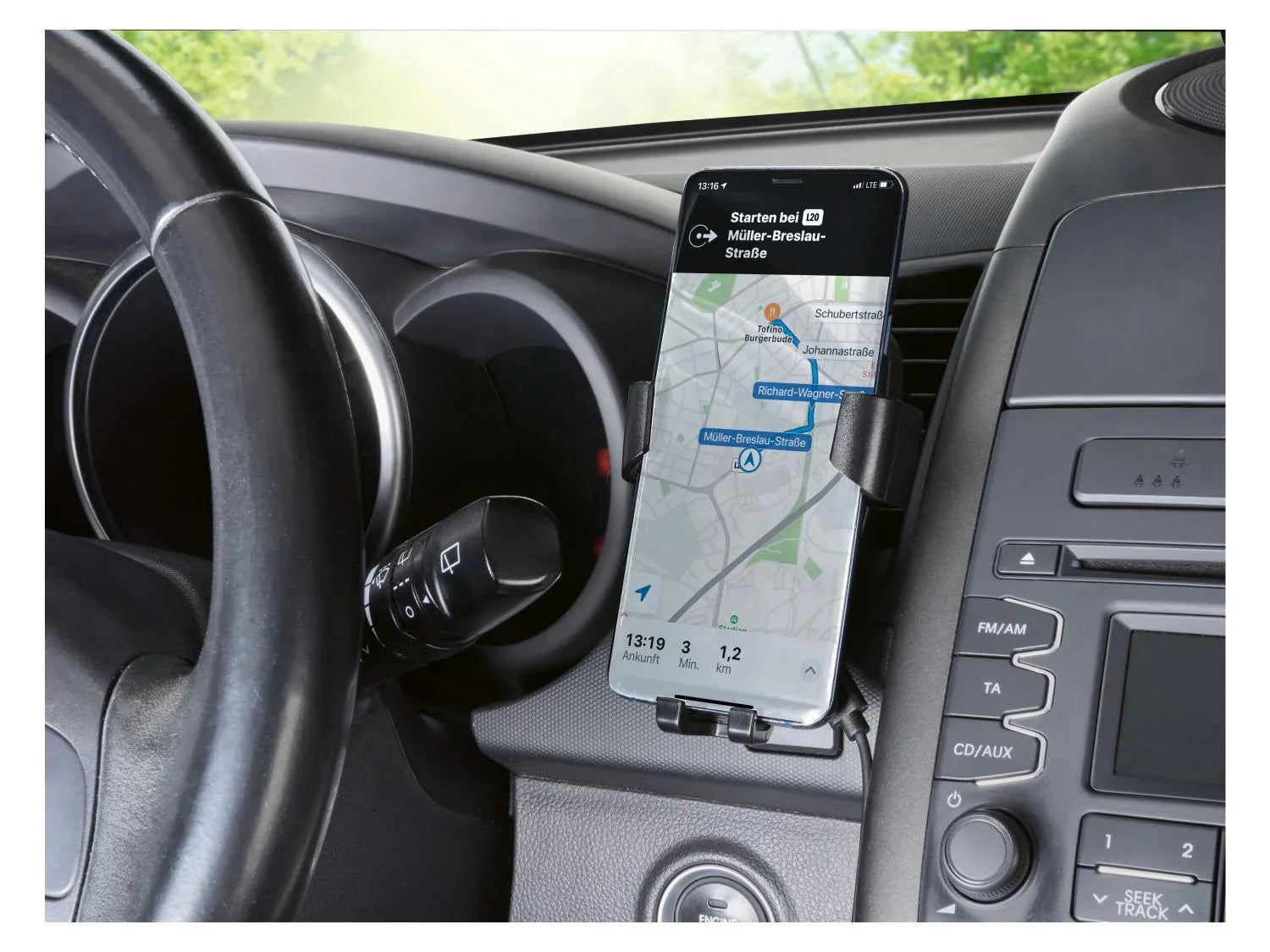 TRONIC Support voiture pour smartphone