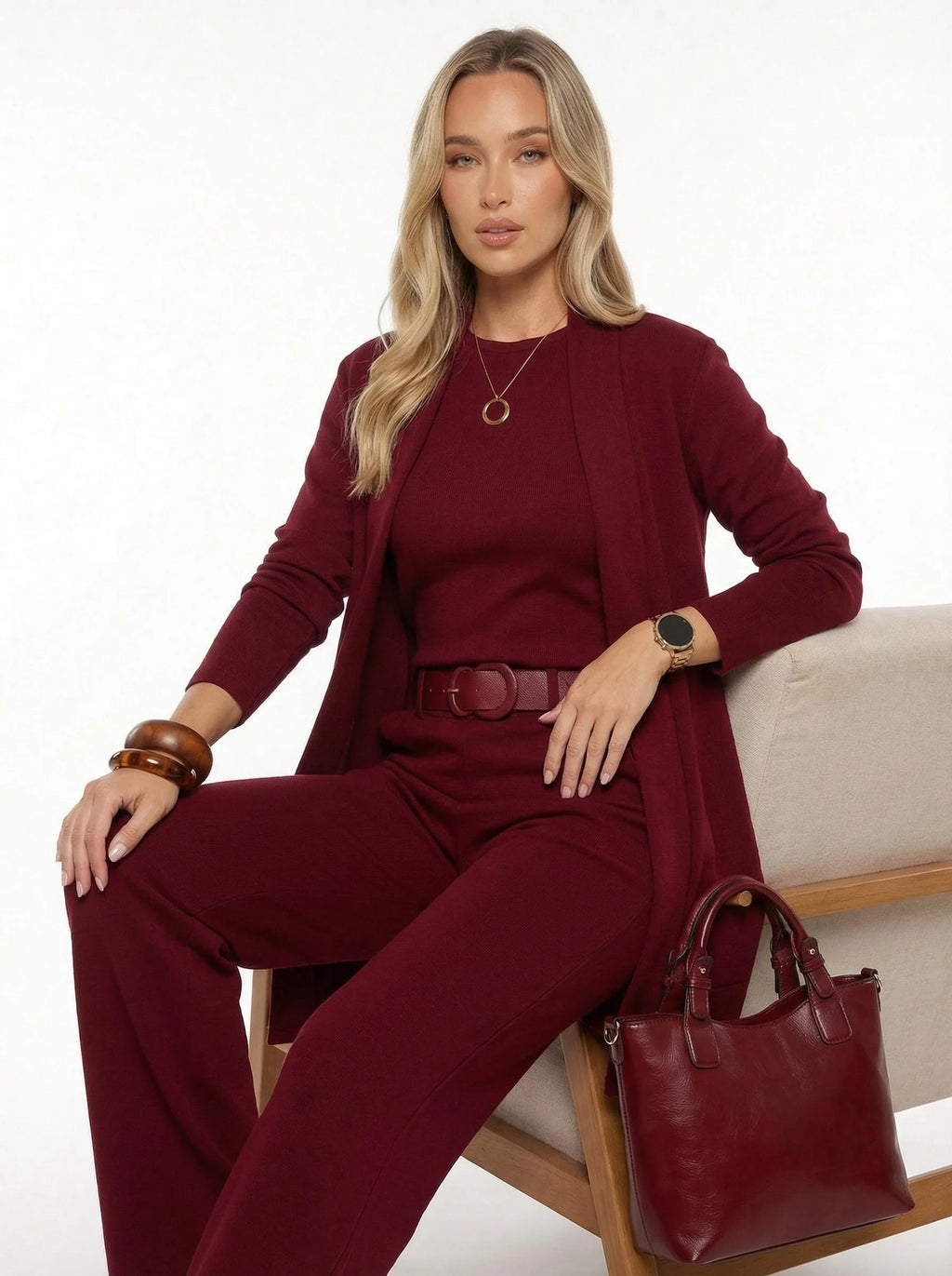 Ensemble élégant confortable deux pièces Elenna