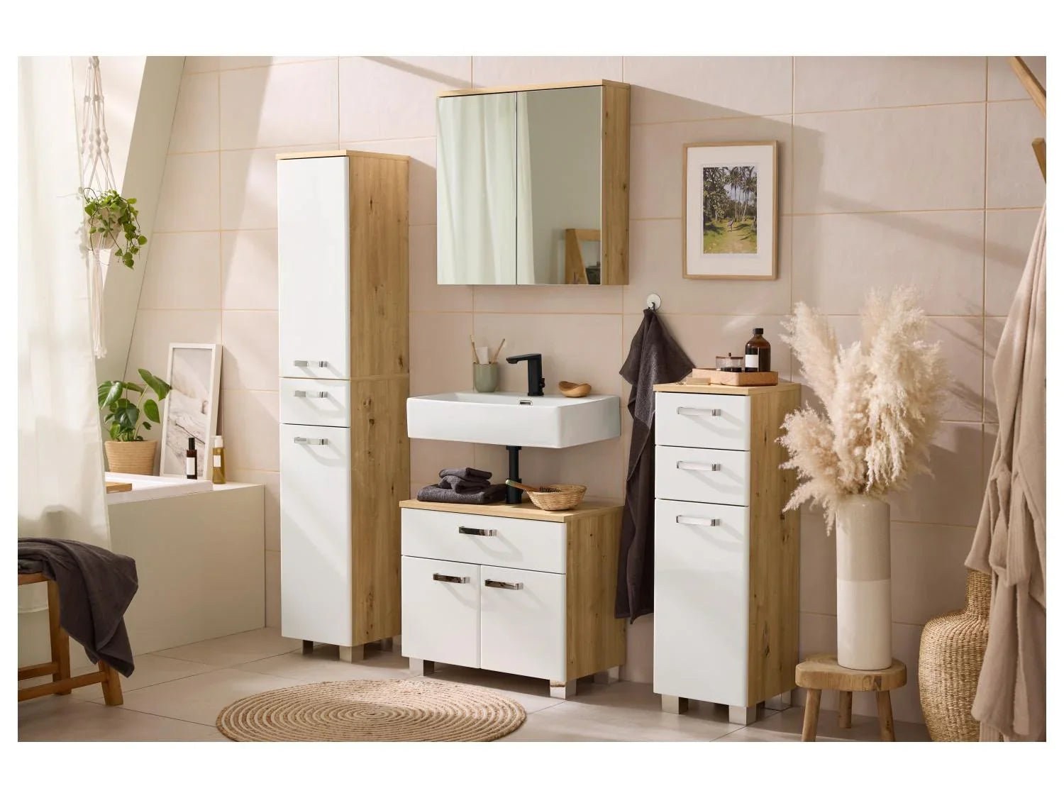 LIVARNO Meuble sous vasque Premium Palermo