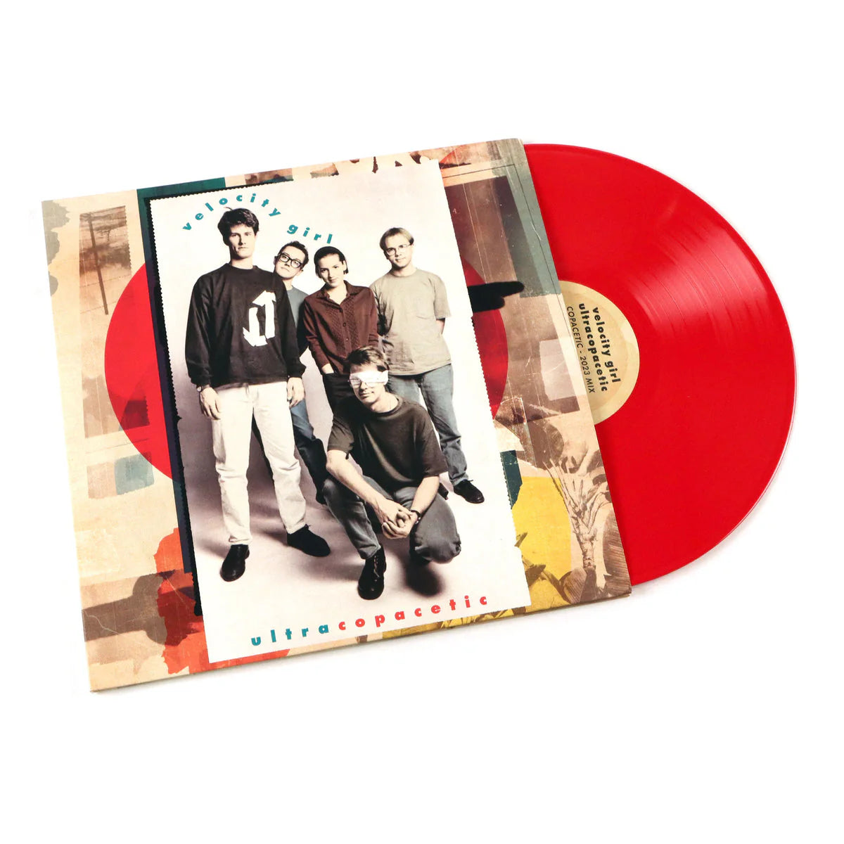 VELOCITY GIRL - ULTRACOPACETIC - COPACETIC REMIXED & EXPANDED - RED COLOR - 2-LP - VINYL LP