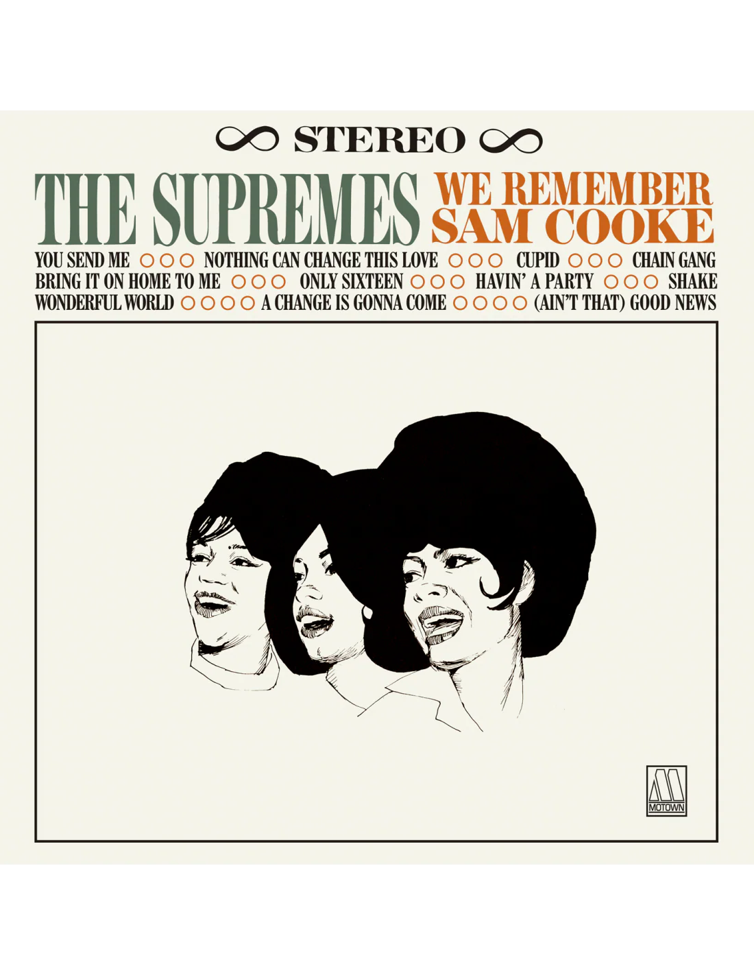 THE SUPREMES - WE REMEMBER SAM COOKE - VINYL LP