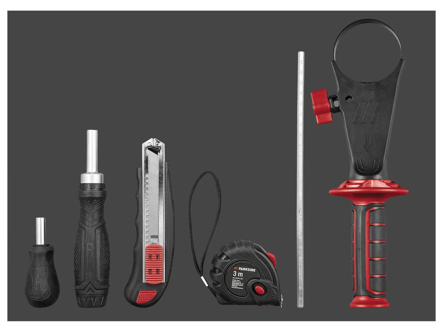 PARKSIDE PERFORMANCE Set perceuse-visseuse  percussion sans fil PSBSAP 20-Li D4 + 2 batteries + chargeur, 20 V