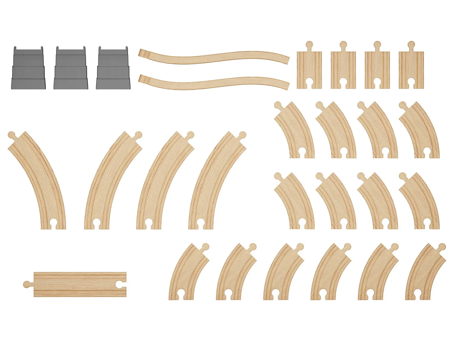 Playtive Extension ferroviaire en bois