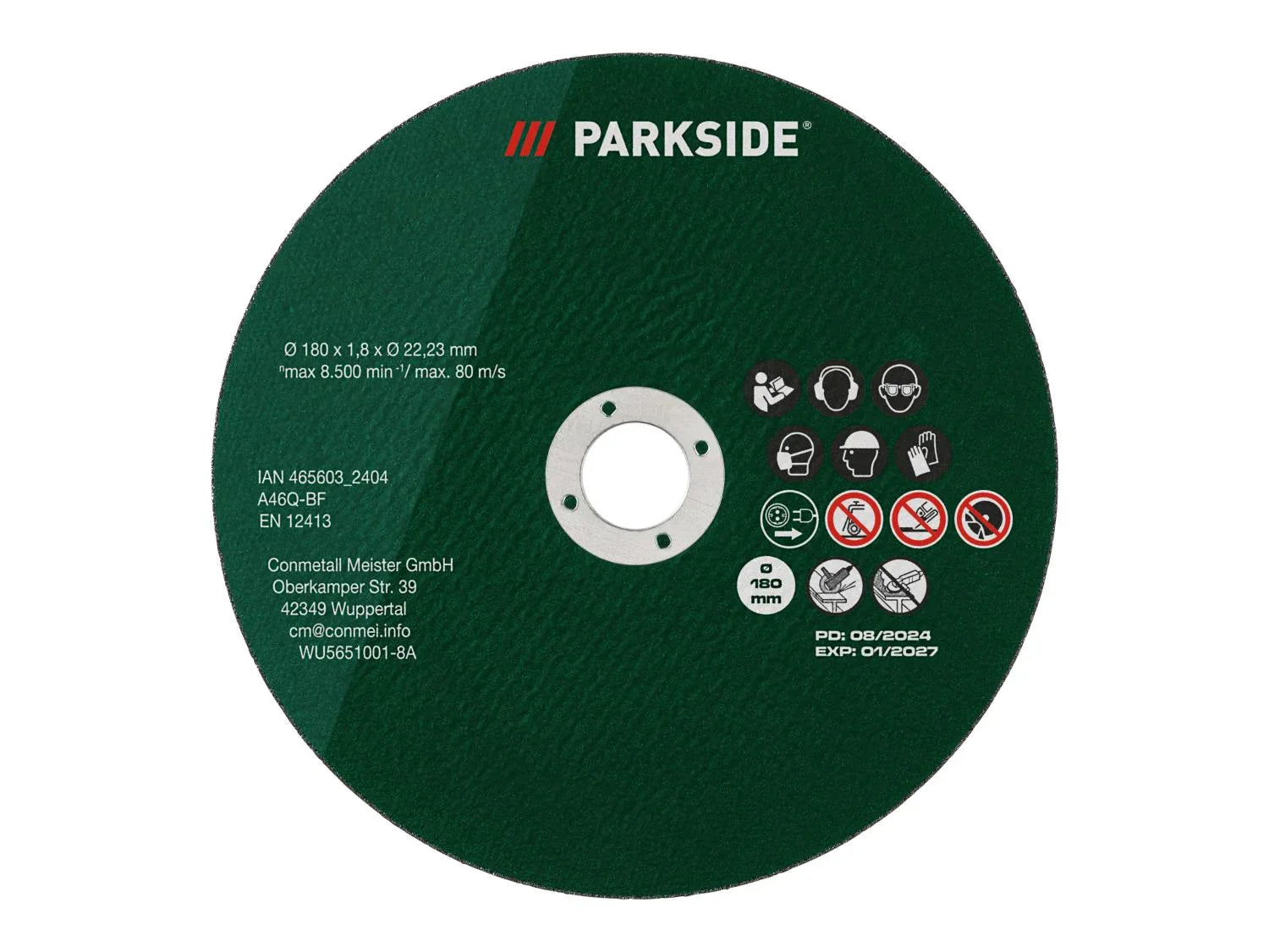 PARKSIDE Disques de coupe pour cisailles mtalliques