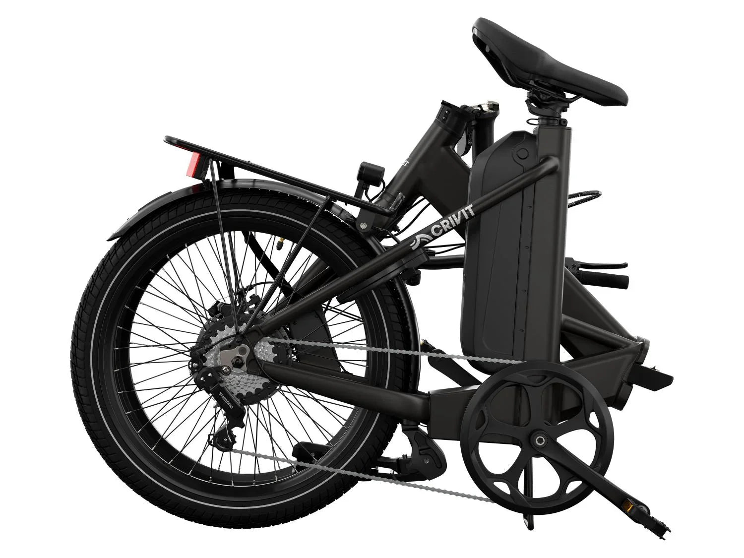CRIVIT Vlo lectrique pliant 530 Wh