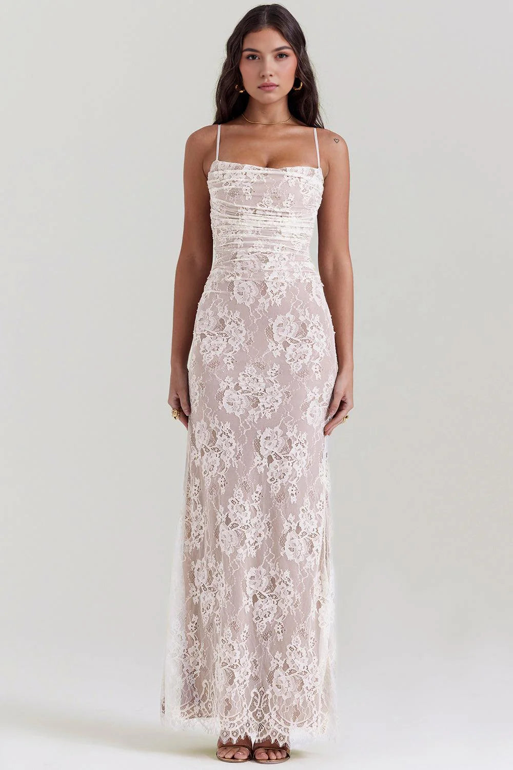 Chloé | Robe Maxi en Dentelle
