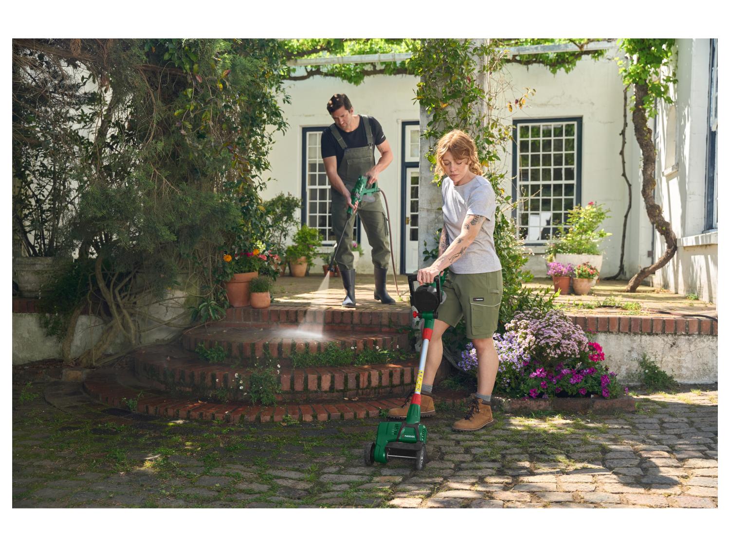 PARKSIDE Nettoyeur Pression sans Fil + chargeur + batterie, 20 V