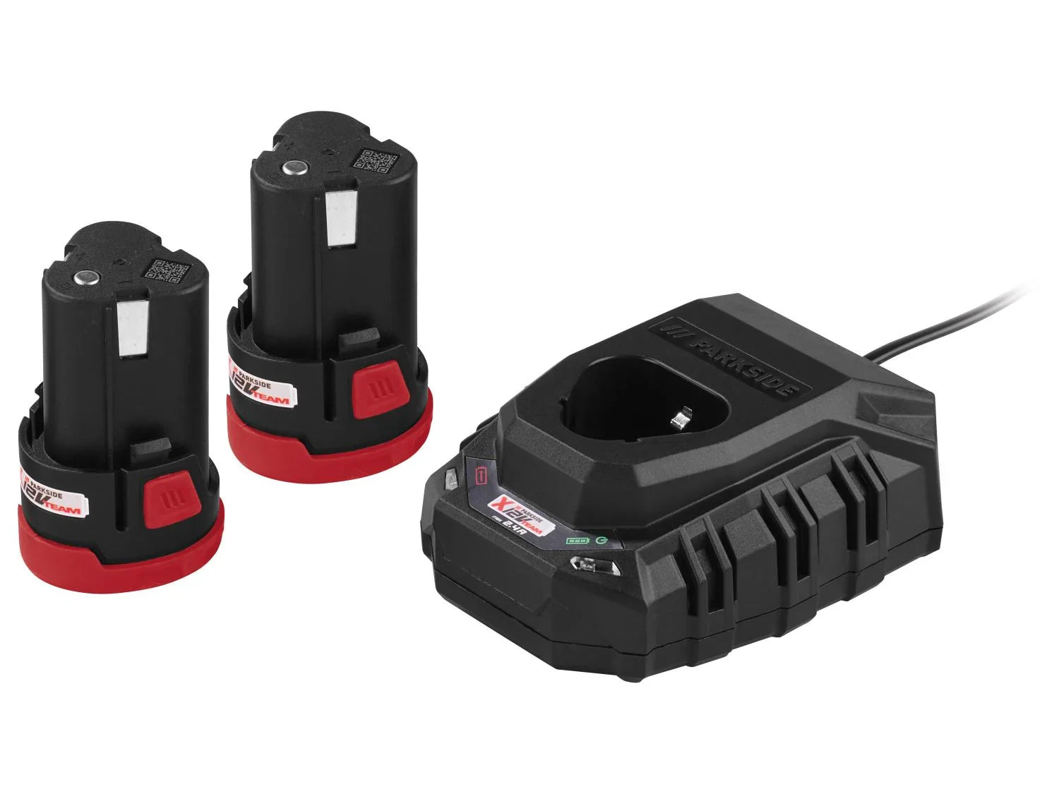PARKSIDE PERFORMANCE Set perceuse-visseuse et visseuse  chocs sans fil + 2 batteries + chargeur, 12 V