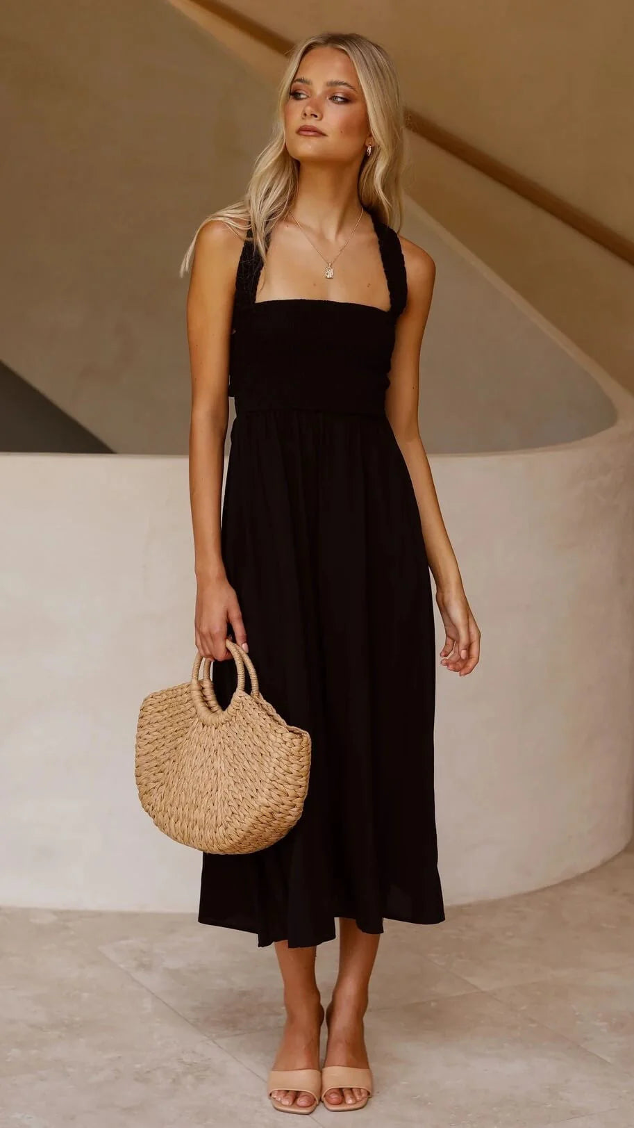 Robe Maxi Élégante pour Soirées d'Été Stylées