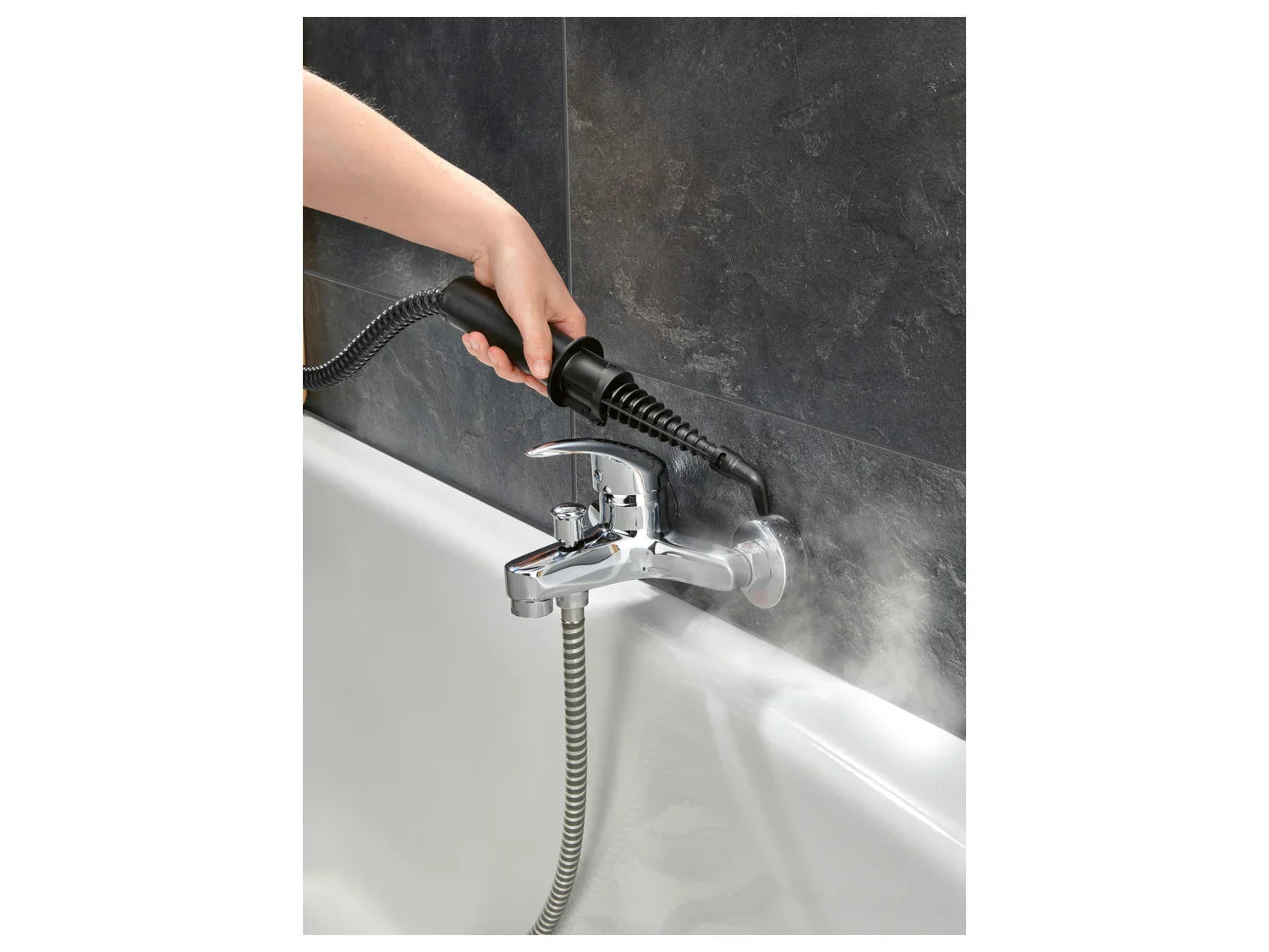 SILVERCREST Balai vapeur et nettoyeur vapeur manuel SDM 1500 D4