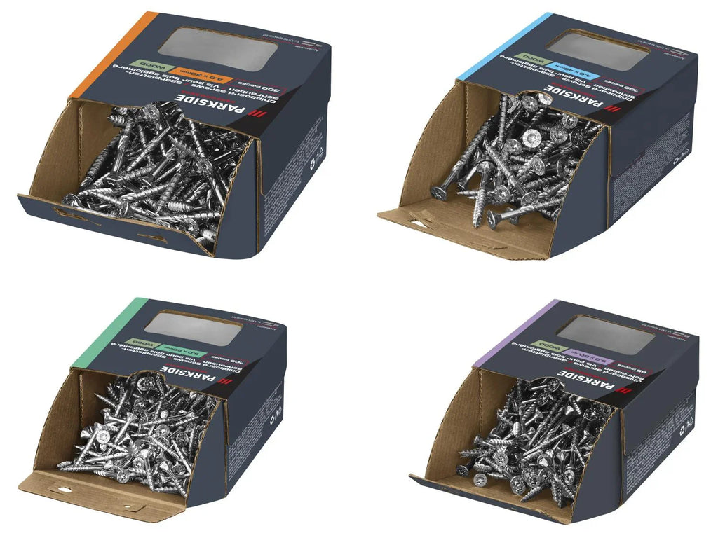 PARKSIDE PERFORMANCE Set de vis pour bois agglomr