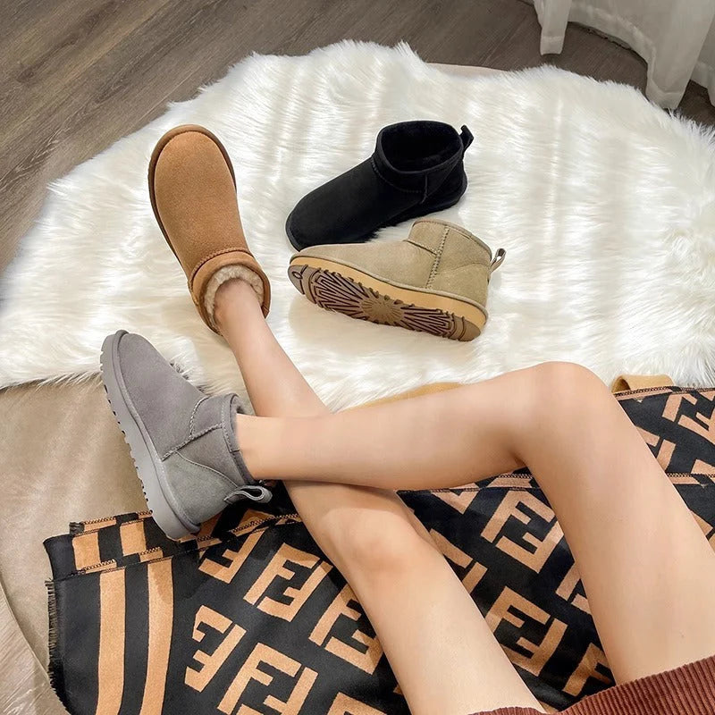 Alva - Bottines d'hiver courtes pour femmes