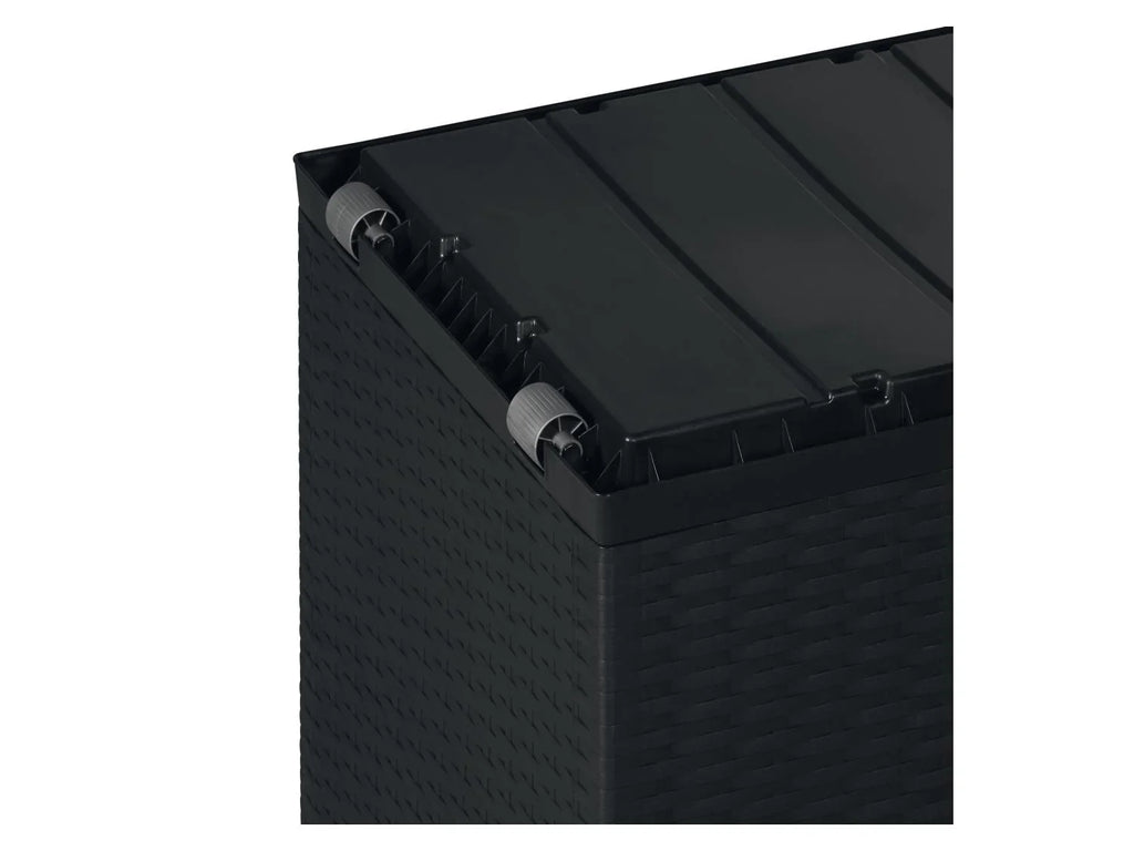 LIVARNO home Coffre de rangement, 350 L, noir