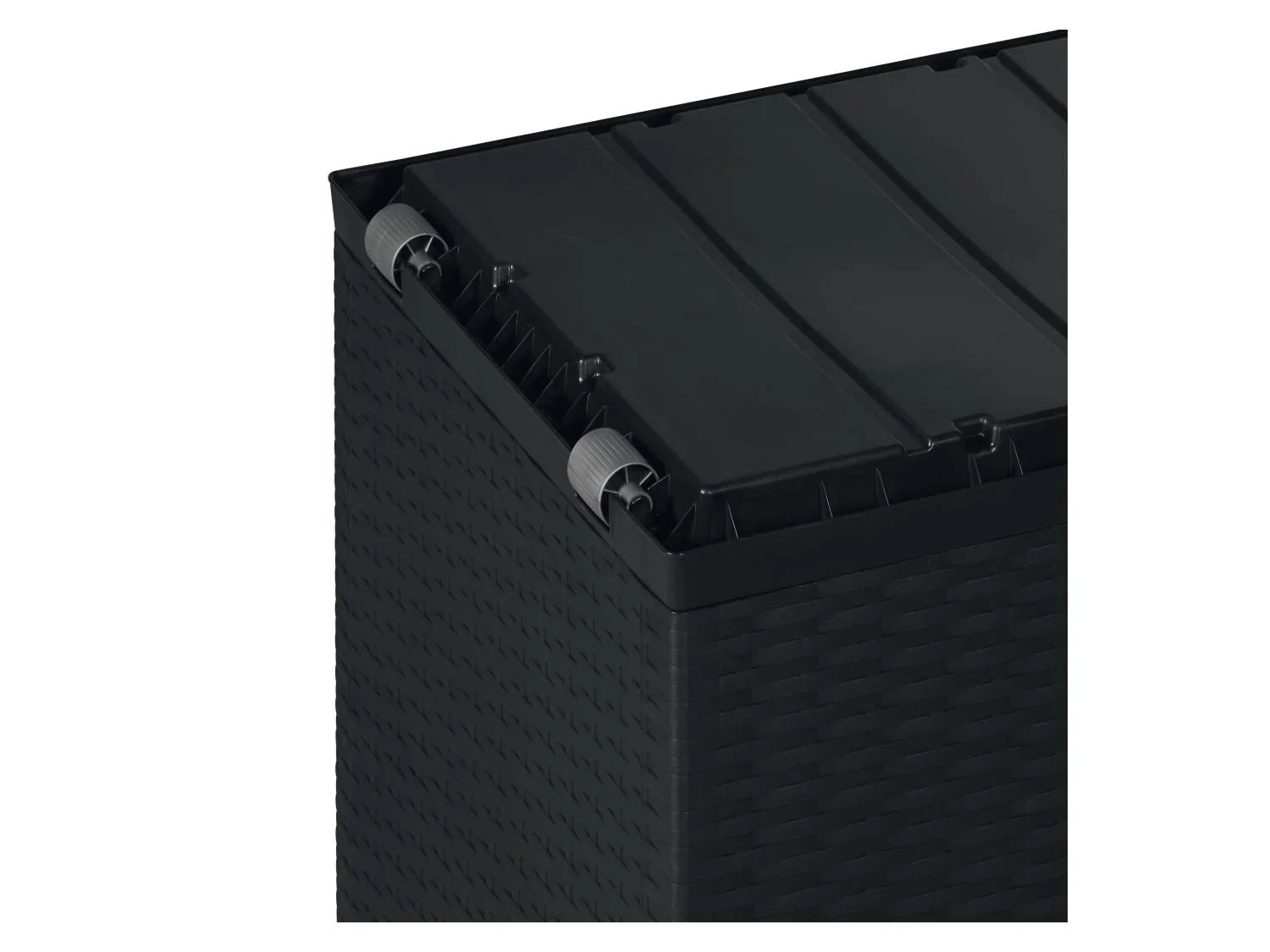 LIVARNO home Coffre de rangement, 350 L, noir