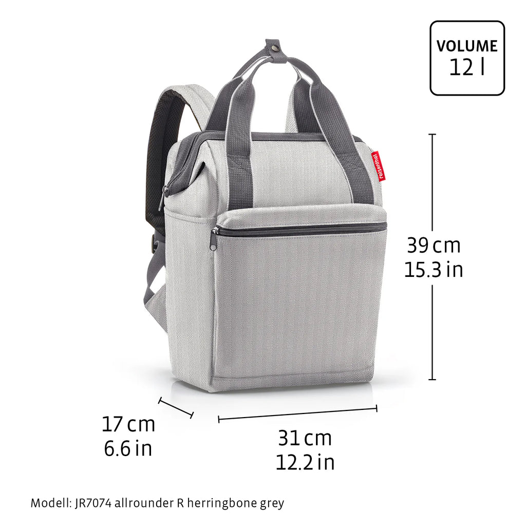 Allrounder R Herringbone Dark Blue