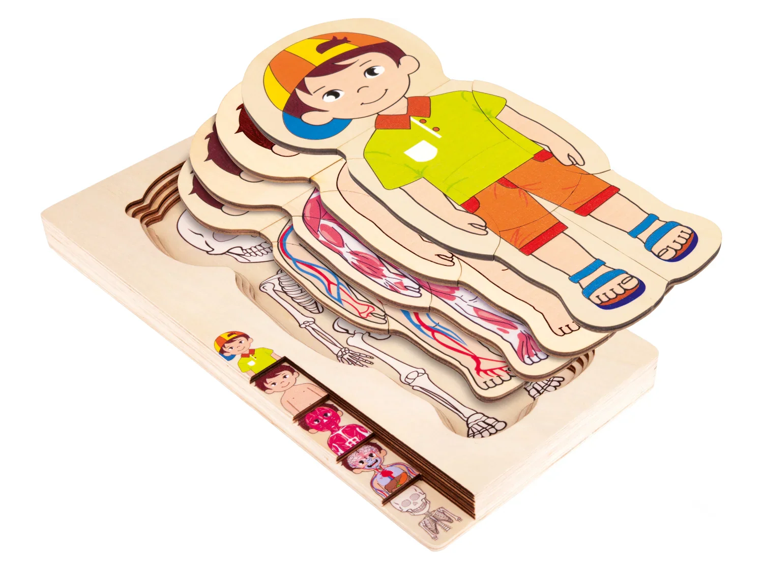 lupilu Puzzle ducatif en bois