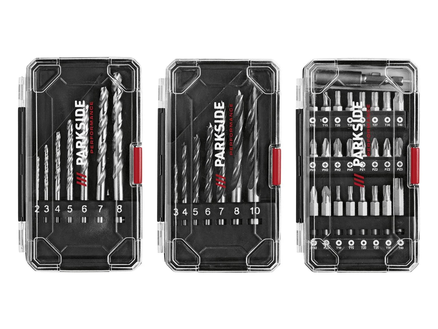 PARKSIDE PERFORMANCE Set visseuse-perceuse 12V/2Ah PBSPA 12 C3 avec 2 batteries et chargeur