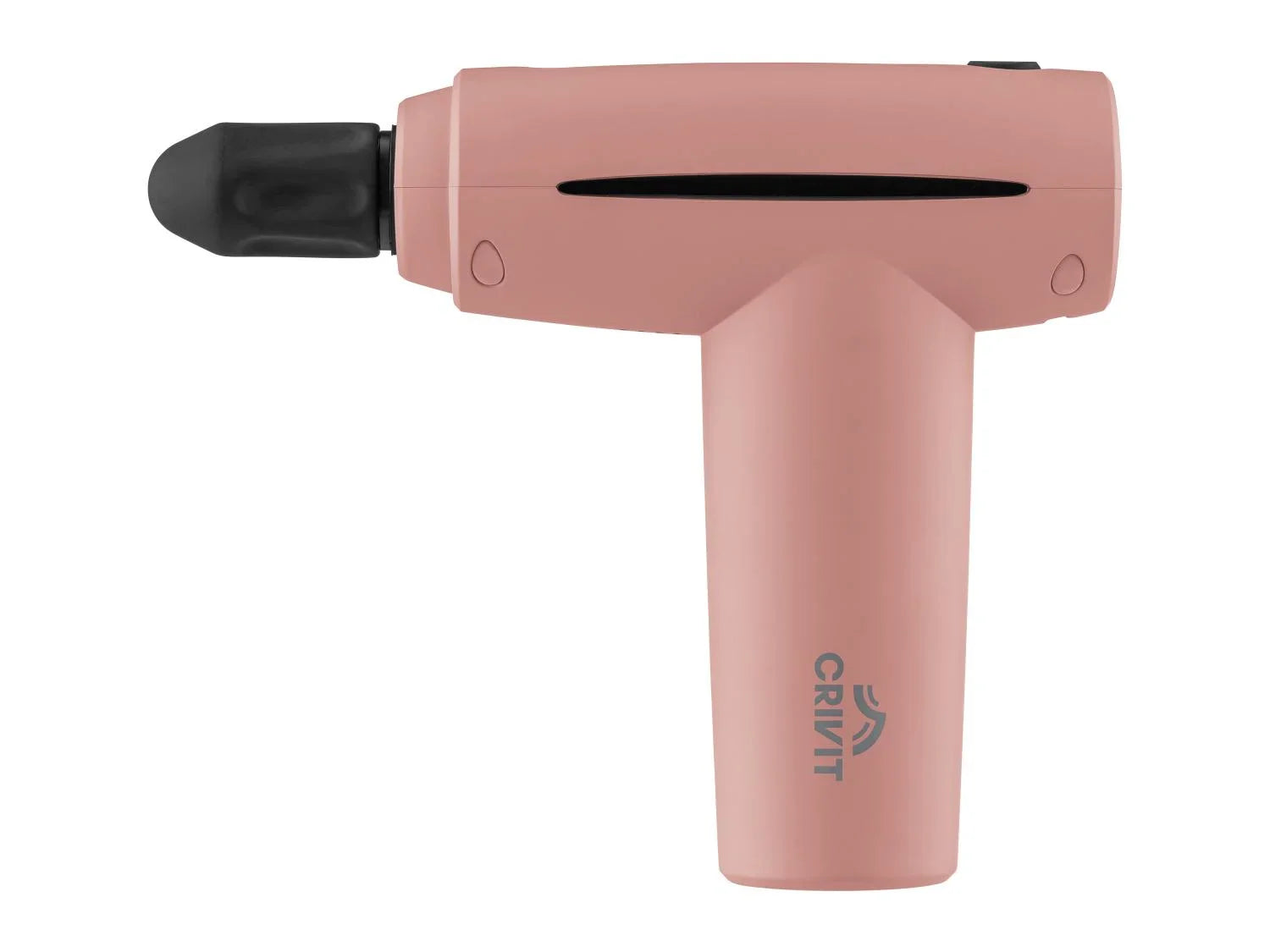 CRIVIT Mini-pistolet de massage CMMG 3.7 A1, 4 ttes, 5 vitesses