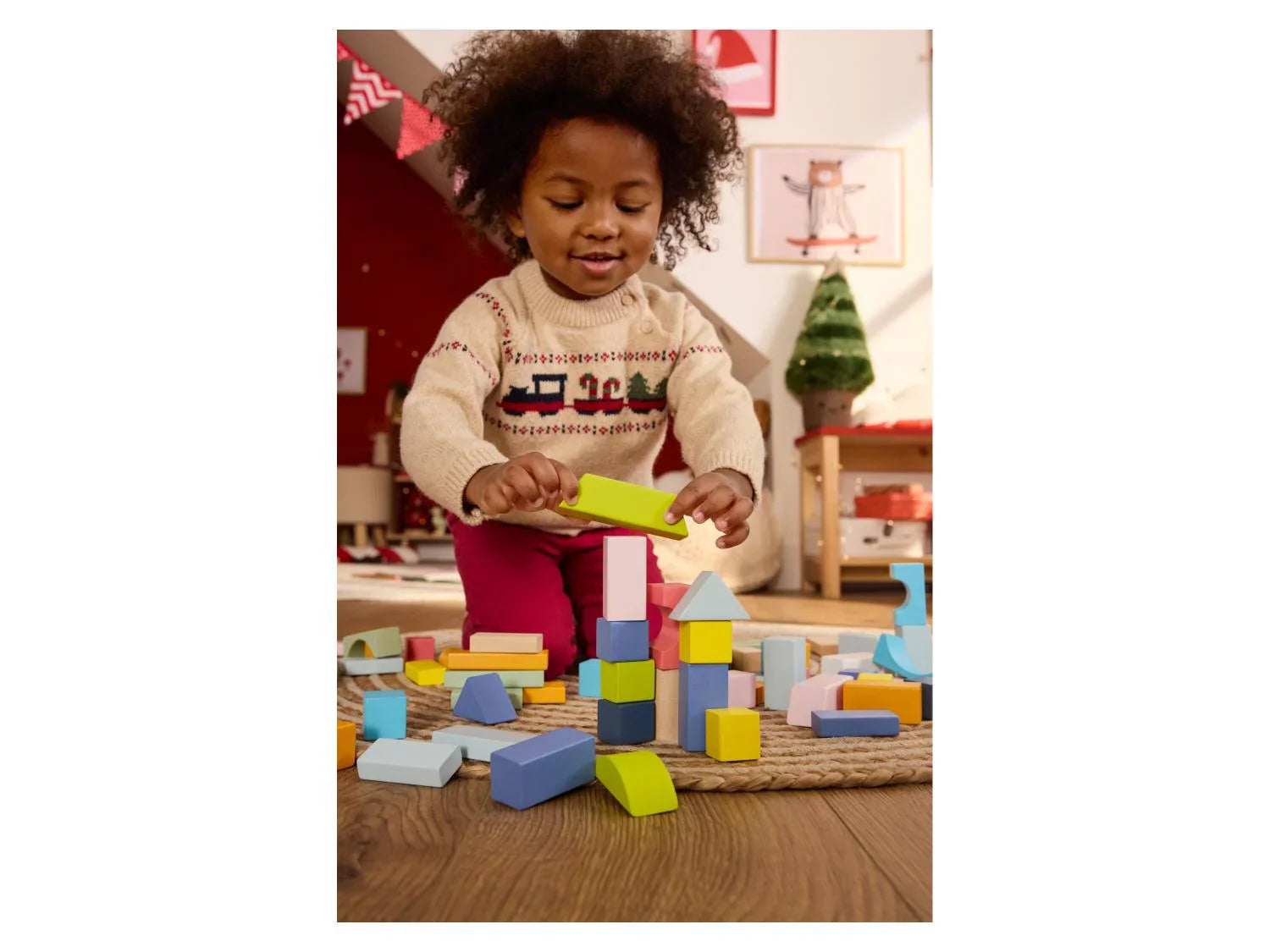 lupilu Set de blocs de construction