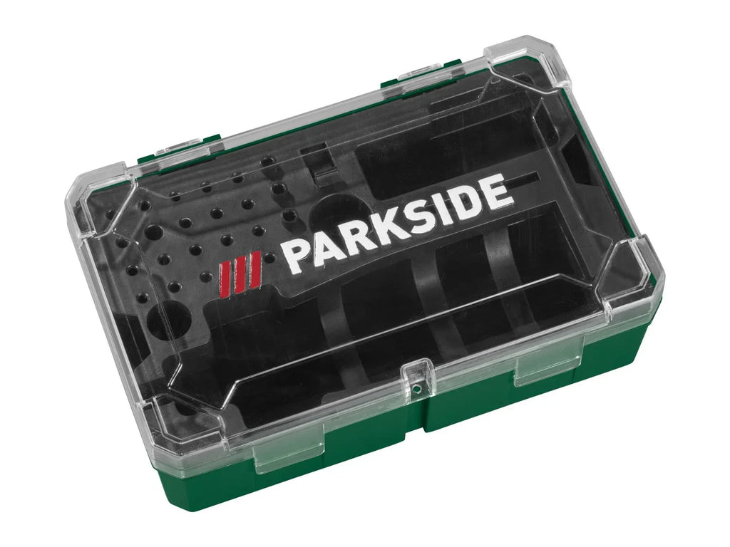 PARKSIDE Perceuse-meuleuse de prcision sans fil PFBS 12 C7, 44 embouts, 12 V