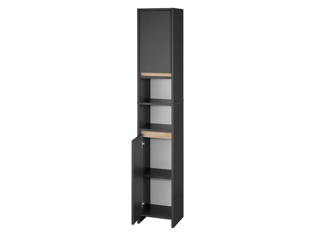 LIVARNO home Colonne de salle de bains Oslo, 32 x 180 x 28 cm, anthracite